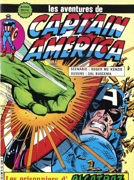 Scan de la Couverture Captain America n 23